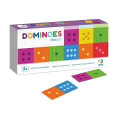 Настольная игра Домино Классическое DoDo 300225, 28 карточек