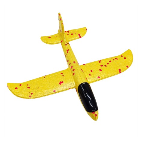 Детский метательный самолёт-планер C28004(Yellow) длина 38 см