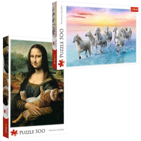 Пазлы - (500 + 500 Элм.) - 