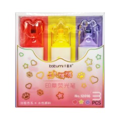 Набор фломастеров-печатей 