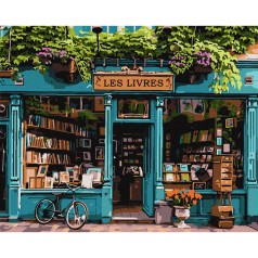 Картина за номерами "Світ книжок" KHO3653 40х50 см