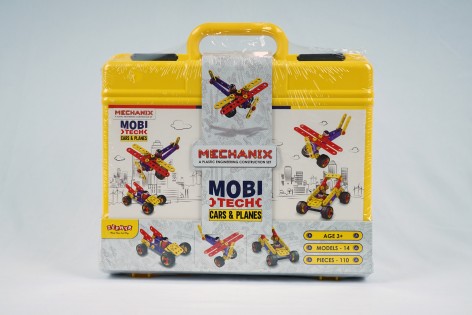 *Конструктор поліпропіленовий, розвиваючий у кейсі 