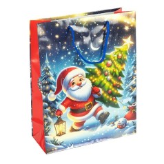 Пакет подарунковий "Новий Рік" 2576-2-4 розмір 26х32х10 см 