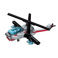 Конструктор Qman 1418Q-1-8 військовий транспорт 74-101 деталь  Вертоліт