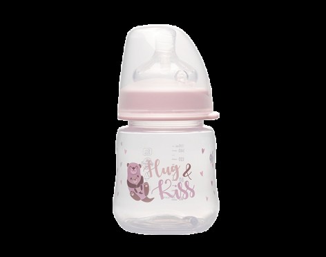 Бутылка 150 мл. с широкой горловиной + соска с широким горлышком (Система 