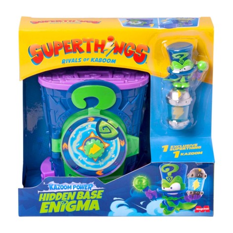 Дитячий ігровий набір "Прихована База Енігма" SuperThings PSTSP112IN230 серії "Kazoom Power"