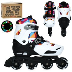 Дитячі розсувні ролики A4158-L-W, розмір 39-42