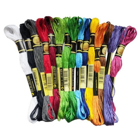 Нитка муліне Muline-8m 8 метрів, в асортименті