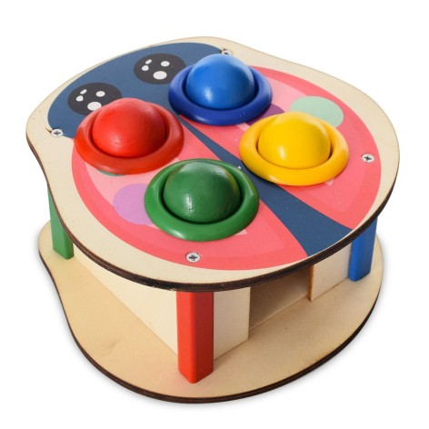 Дерев'яна іграшка стукачка 