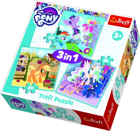 Пазлы - (3в1) - 