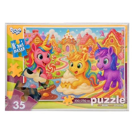 Дитячі м'які пазли 