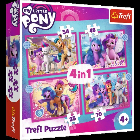 Пазлы - (4в1) - 