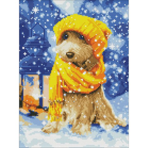 Алмазная мозаика без подрамника  