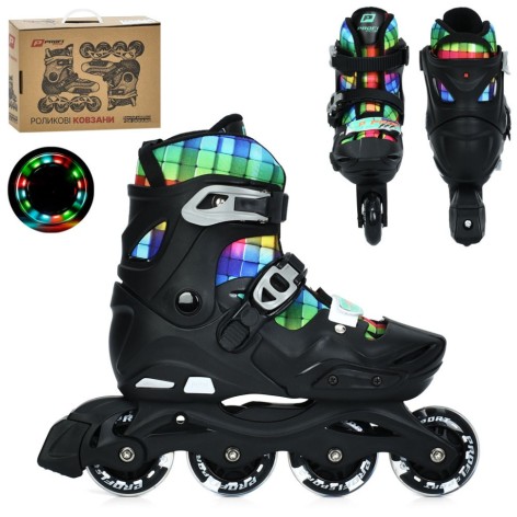 Дитячі розсувні ролики A4158-M-B, розмір 35-38