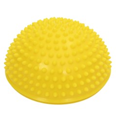 Півсфера масажна балансувальна Bambi MS 4958(Yellow) текстурна поверхня, 16х8 см