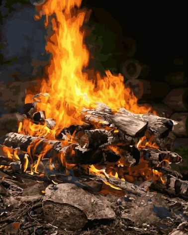 Картина за номерами. Brushme 