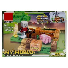 Дитячий конструктор "Minecraft" YZ7237-3, 103 деталі