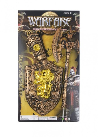 Дитячий ігровий набір лицаря 818A-20/21/22 обладунки на руку  Топор