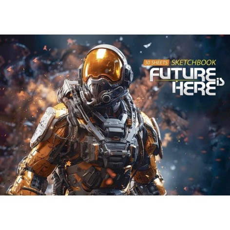 Альбом для рисования PB-GB-030-8520-3 склейка 30 листов