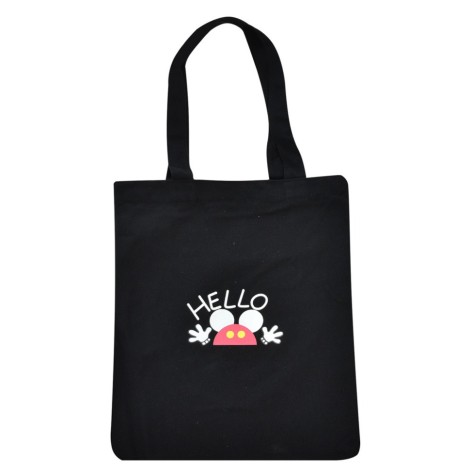 Экосумка шоппер Bambi YZ4711-4-5  1 отделение Черный