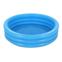 УЦІНКА!!! Басейн Круг 59416-UC 3 кільця, кришталевий, 114-25 см