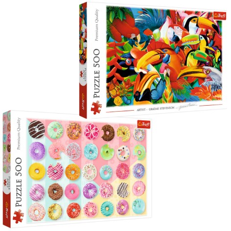 Пазлы - (500 + 500 Элм.) - 