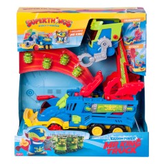 Дитячий ігровий набір "Трак Містера Кінга" SuperThings PSTSP114IN10, 4 фігурки, 3 снаряди