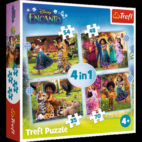 Пазли - (4в1) - 