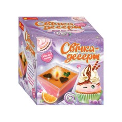 Гелева свічка-десерт 