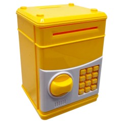 Дитяча іграшка "Скарбничка-сейф" 777S(Yellow) механічна