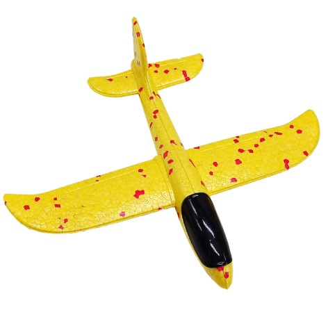 Детский метательный самолёт-планер C28001(Yellow) длина 48 см