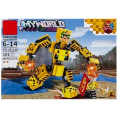 Дитячий конструктор "Minecraft" LB1188-E 101 деталь