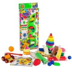 Набір тіста для ліплення TM Lovin'Do Асорті 9 кольорів Арома 41020