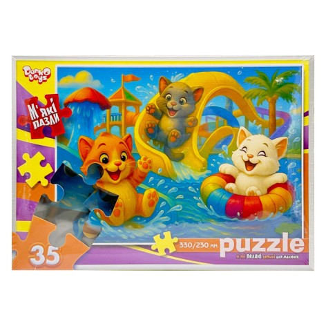 Дитячі м'які пазли 