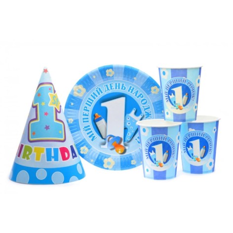 Набір посуду з ковпачками 