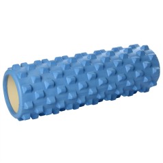 Масажер MS 1843-1 рулон для йоги  Світло-синій