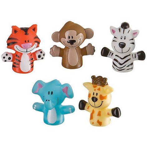 Детский набор игрушек на пальцы "Веселая малышня" 8700_Сафари_с_обезьянкой