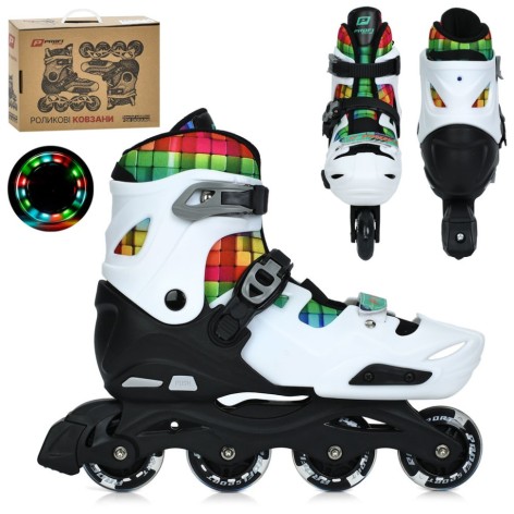 Дитячі розсувні ролики A4159-L-W, розмір 39-42
