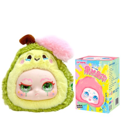 Колекційна м'яка іграшка з кільцем "Забавні фрукти" POP TOP 556101 в асортименті