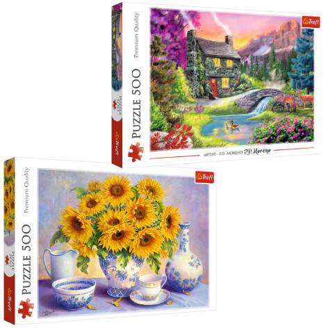 Пазлы - (500 + 500 Элм.) - 