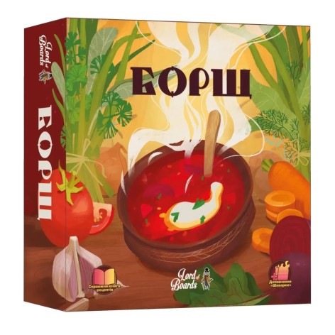 Настільна карткова гра "Борщ" LOB2404UA від 2 до 7 гравців