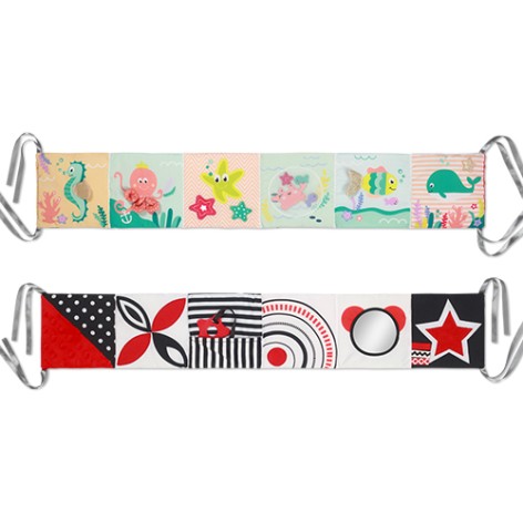 Розвиваюча м'яка сенсорна книжечка 