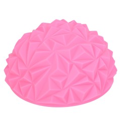 Півсфера масажна балансувальна Bambi MS 4959(Pink) текстурна поверхня, 16,5х7 см