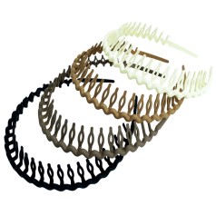 Обідок для волосся "Гребінець" 0203-782, 4 штуки