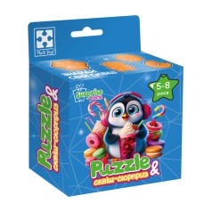 Дитячі пазли з сюрпризом "Пінгвінчик" VT8030-06, 180 деталей