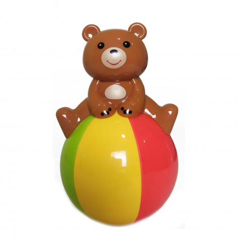 Іграшка Неваляшка 6521 зі звуковими ефектами  Ведмедик