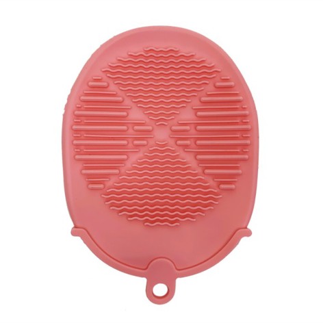 Силиконовая мочалка-перчатка для купания MGZ-0929(Pink)
