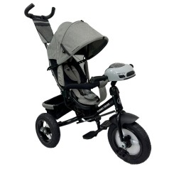 Дитячий триколісний велосипед MT 1006-8 сірий