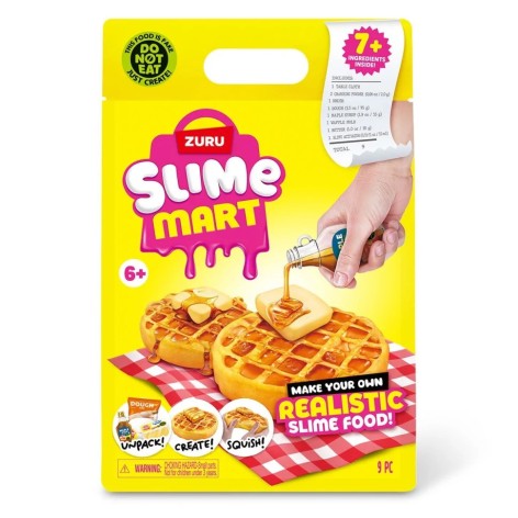 Ігровий набір зі слаймами "Бельгійські вафлі" Slime Mart 15901D, серії "Shopping Bag"