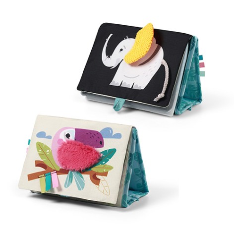 Розвиваюча м'яка сенсорна книжечка 